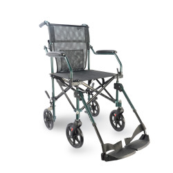 Medical Brace Αναπηρικό Αμαξίδιο Πτυσσόμενο Απλού Τύπου Simple Transfer 46cm MB.W2050